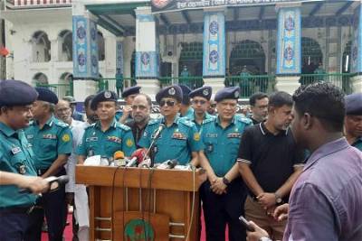 পবিত্র আশুরার নিরাপত্তায় কিছু পরামর্শ দিলেন ডিএমপি কমিশনার