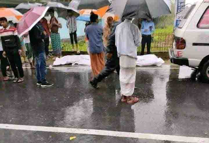 নীলফামারীতে সড়কে দূর্ঘটনায় নিহত দুই যাত্রী 